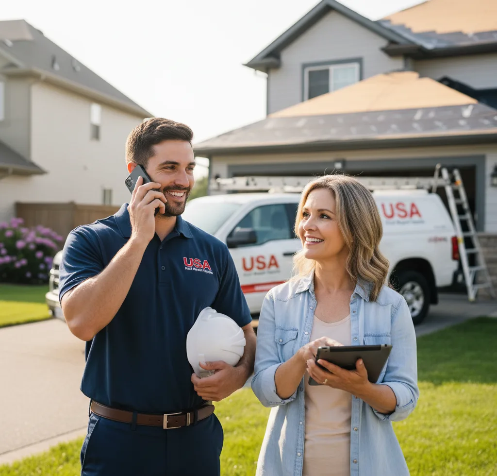 USA Roof Repair Experts customer support in Cottonwood